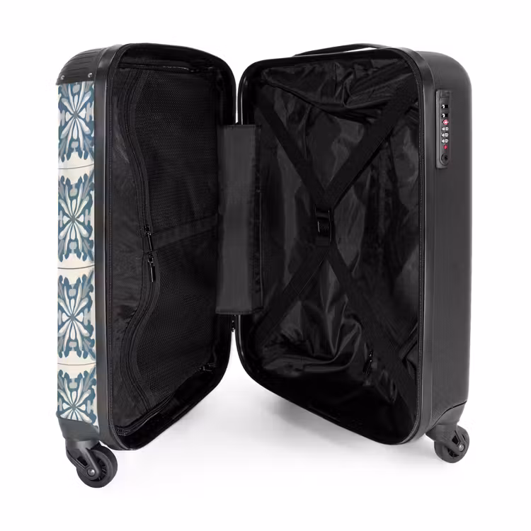 Suitcase - Pattern - Tile - Blue — 5