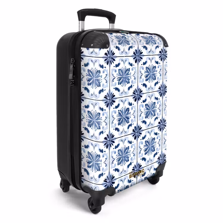 Suitcase - Pattern - Tile - Blue — 2