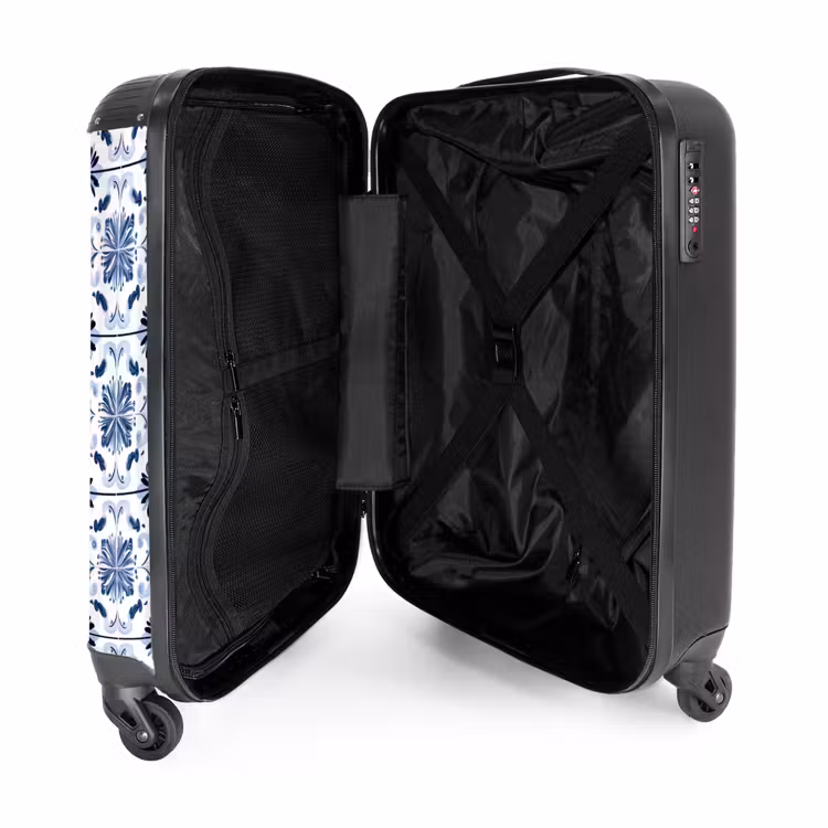 Suitcase - Pattern - Tile - Blue — 5