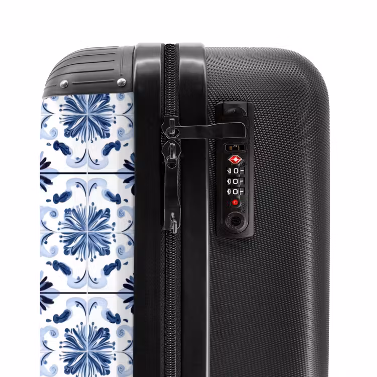 Suitcase - Pattern - Tile - Blue — 6