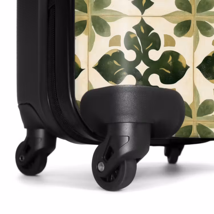 Suitcase - Pattern - Tile - Green — 7