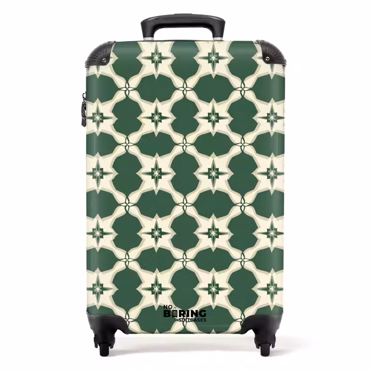 Suitcase - Tile - Classic - Green — 1