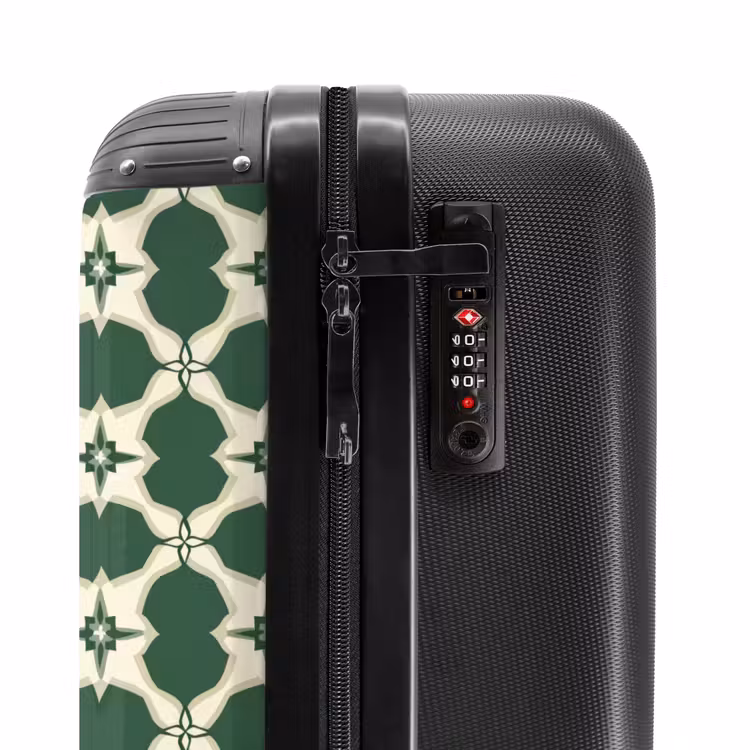 Suitcase - Tile - Classic - Green — 6