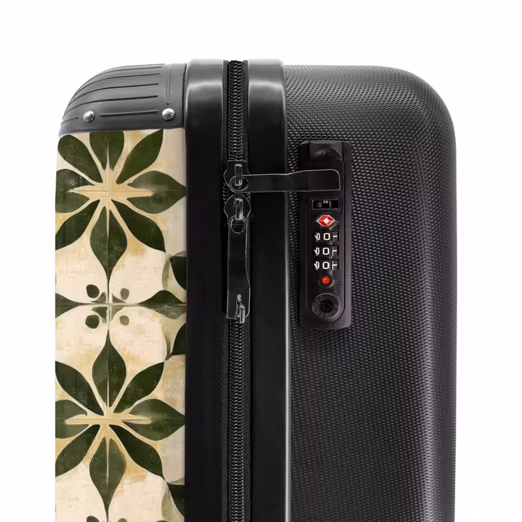 Suitcase - Tile - Pattern - Green — 6
