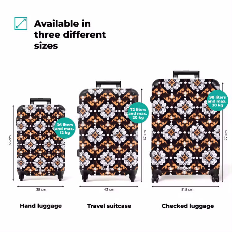 Suitcase - traditional - Element - Colorful — 3