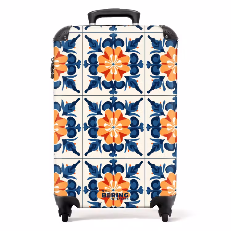 Suitcase - Traditional - Tile - Orange — 1