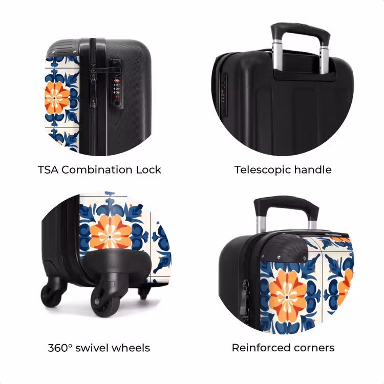 Suitcase - Traditional - Tile - Orange — 8