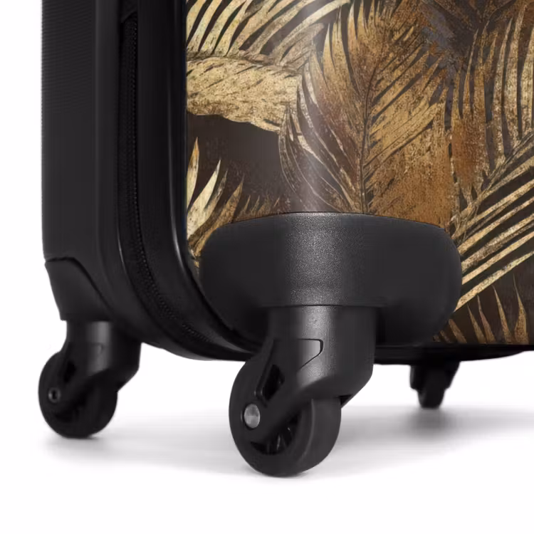 Suitcase - Tropical - Leaves - Gold — 7