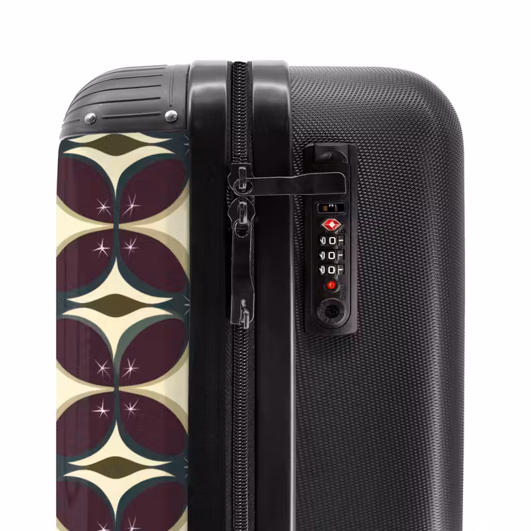 Suitcase - Circle - Retro - Colorful — 6