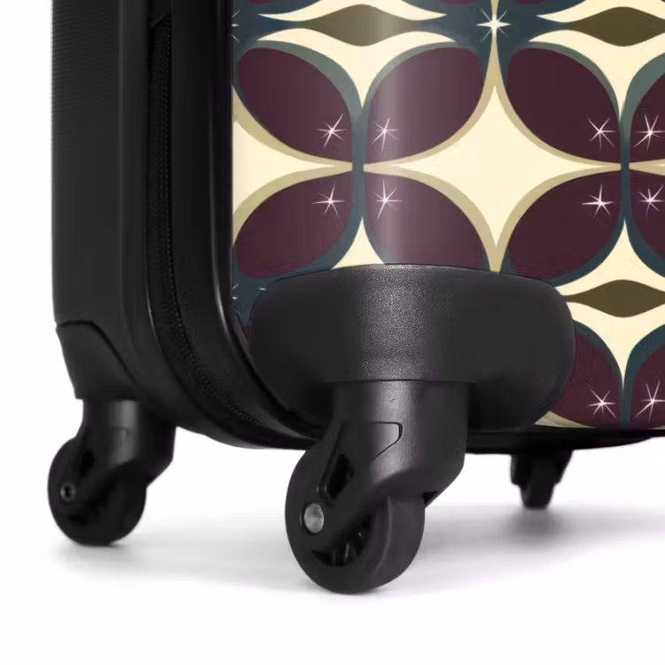 Suitcase - Circle - Retro - Colorful — 7