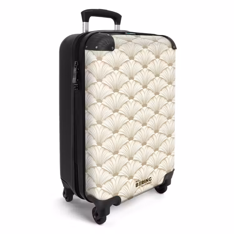Suitcase - Classic - Art - Beige — 2