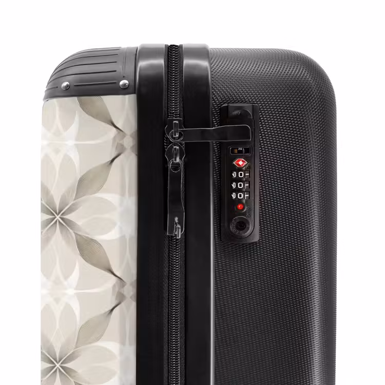 Suitcase - Graphic - Pattern - Gray — 6