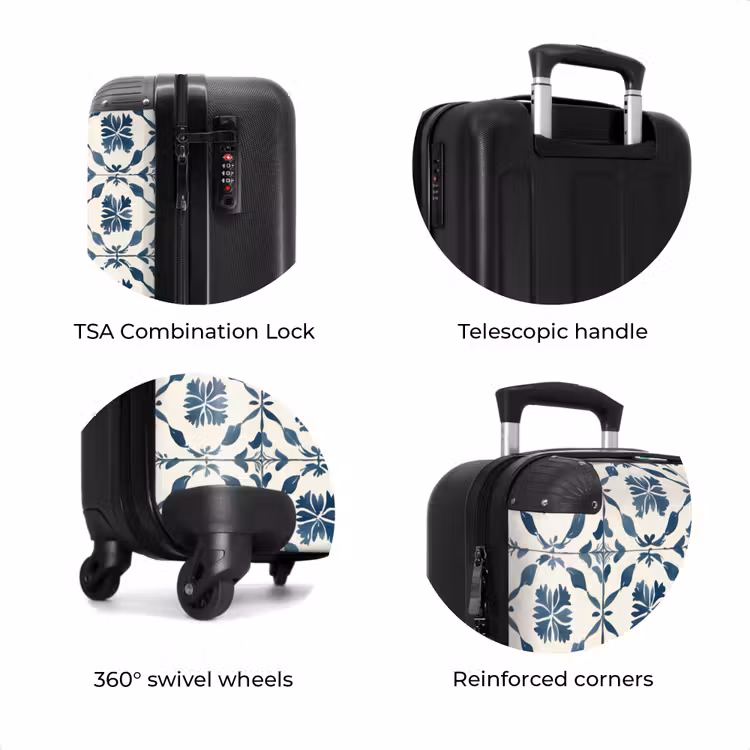 Suitcase - Graphic - Tile - Blue — 8