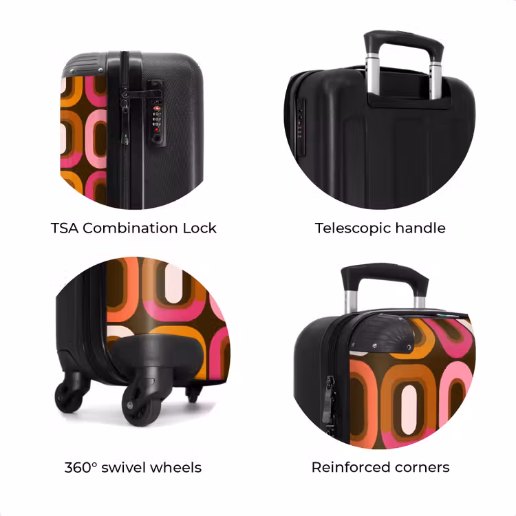 Suitcase - Modern - Retro - Colorful — 8