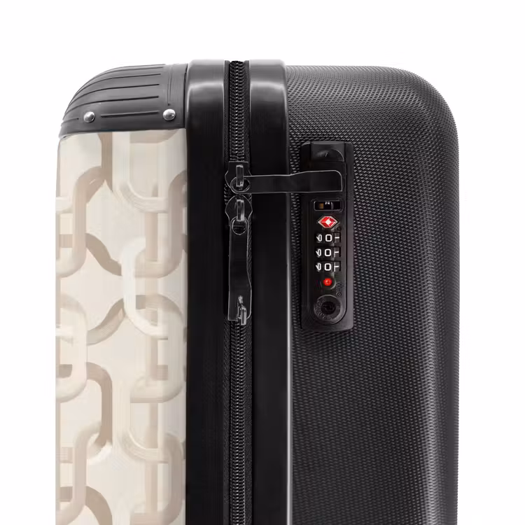 Suitcase - Motif - Abstract - Beige — 6
