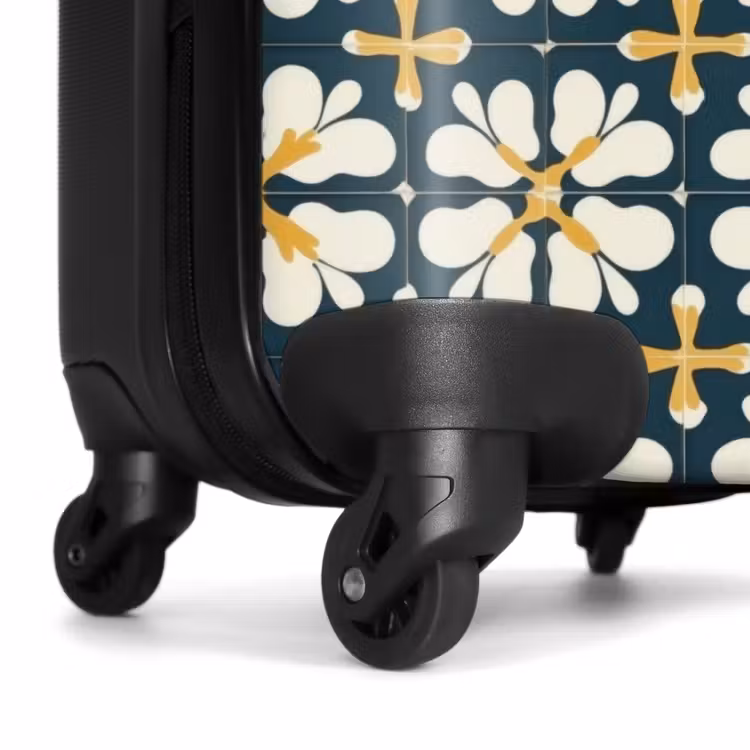 Suitcase - Motif - Tile - Ochre yellow — 7