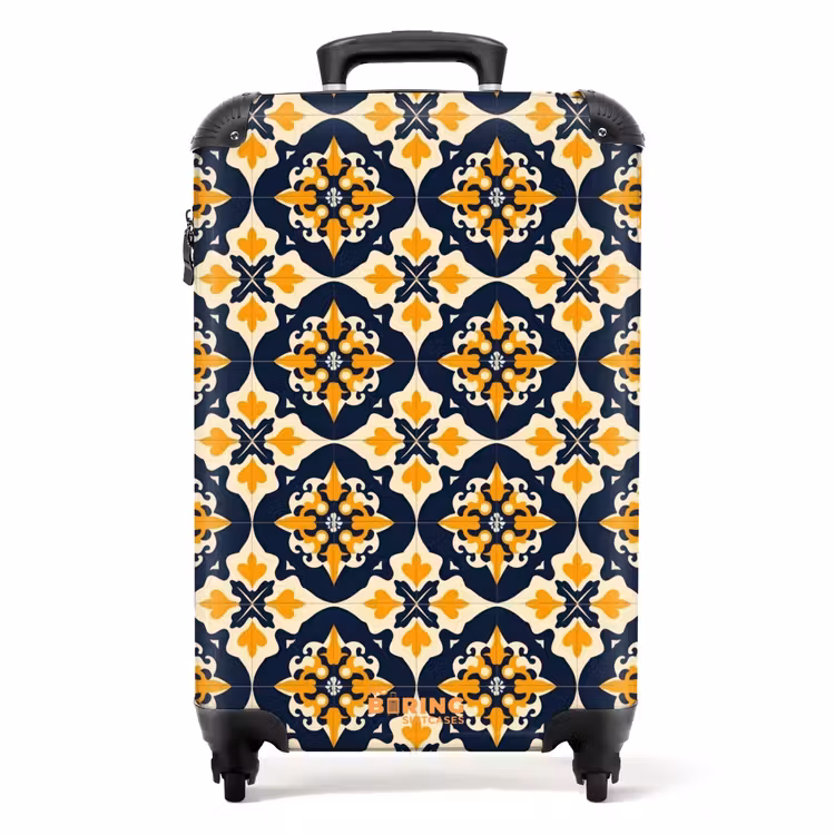Suitcase - Pattern - Decorative tile - Colorful — 1