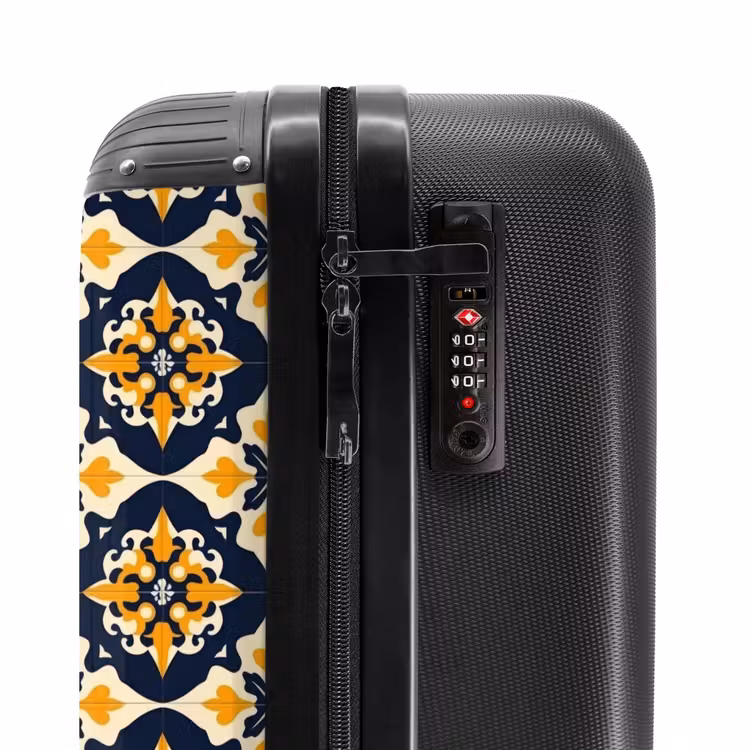 Suitcase - Pattern - Decorative tile - Colorful — 6
