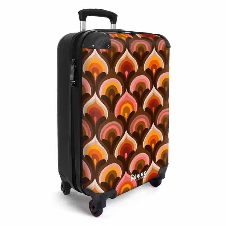Suitcase - Pattern - Retro - Colorful — 2