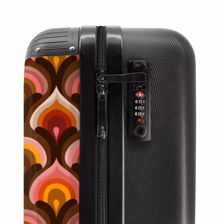 Suitcase - Pattern - Retro - Colorful — 6