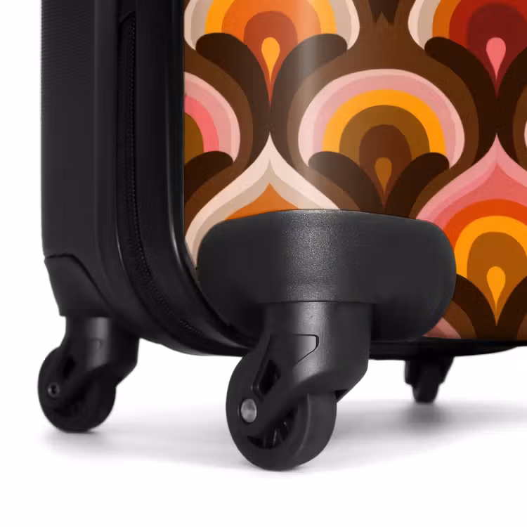 Suitcase - Pattern - Retro - Colorful — 7