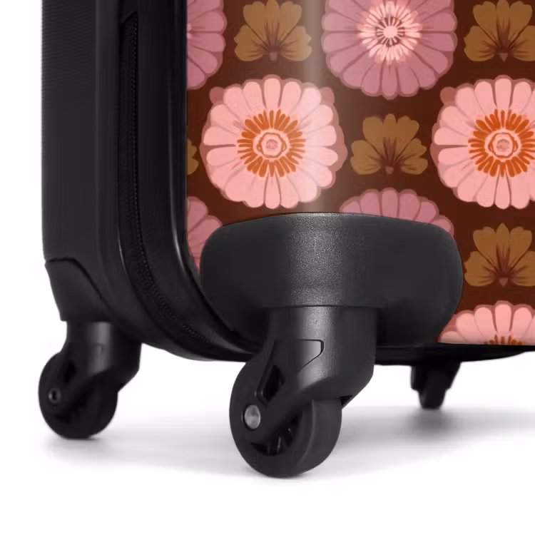 Suitcase - Retro - Daisy - Pink — 7