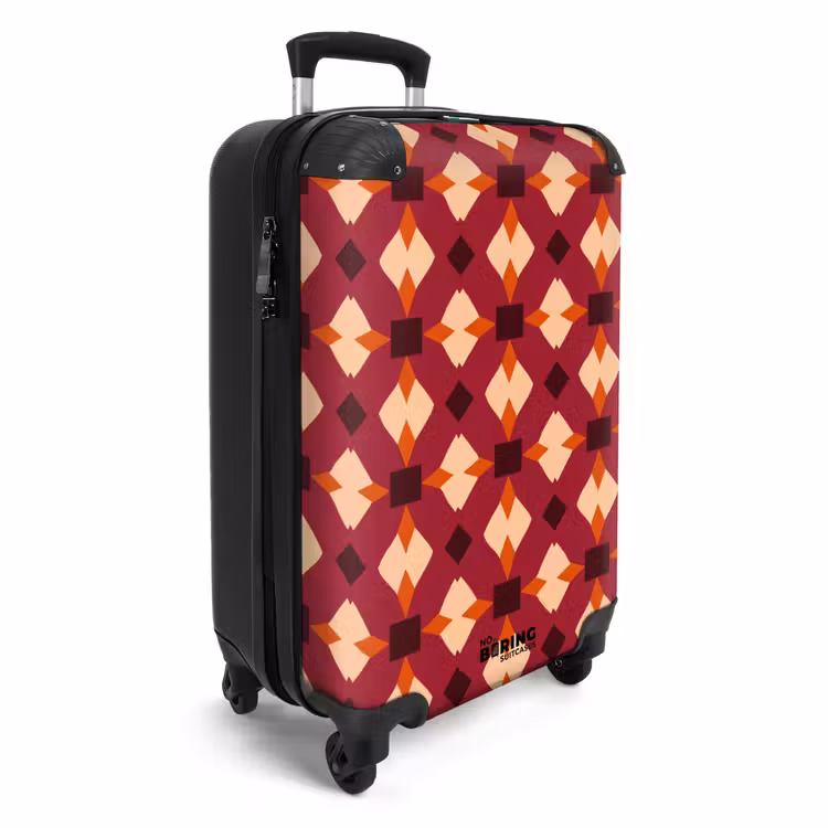 Suitcase - Retro - Pattern - Colorful — 2