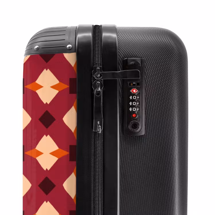 Suitcase - Retro - Pattern - Colorful — 6