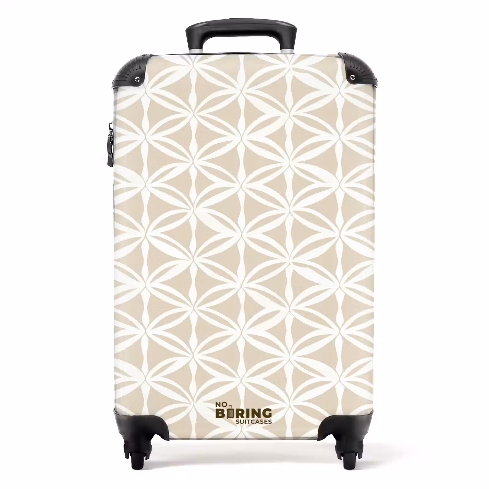 Suitcase - Motif - Modern - Beige — 1