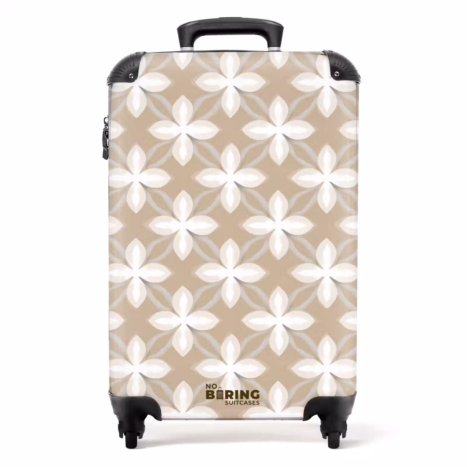 Suitcase - Pattern - Symmetrical - Beige — 1
