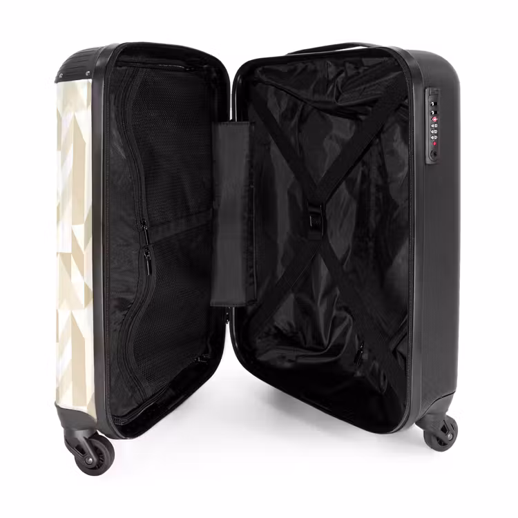 Suitcase - Modern - Abstract - Beige — 5