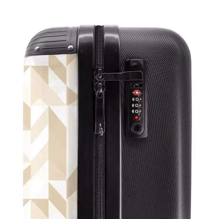 Suitcase - Modern - Abstract - Beige — 6