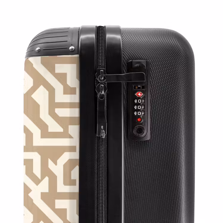 Suitcase - Modern - Abstract - Beige — 6
