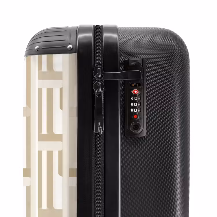 Suitcase - Modern - Geometric - Beige — 6