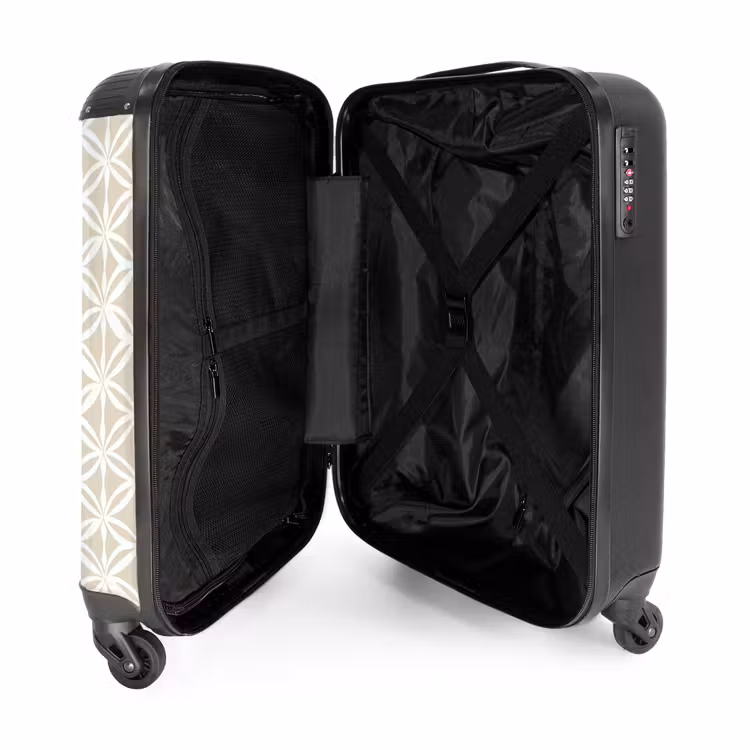Suitcase - Motif - Modern - Beige — 5