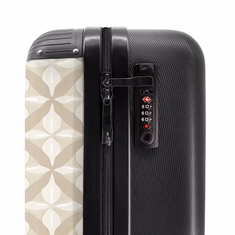 Suitcase - Pattern - Classic - Beige — 6