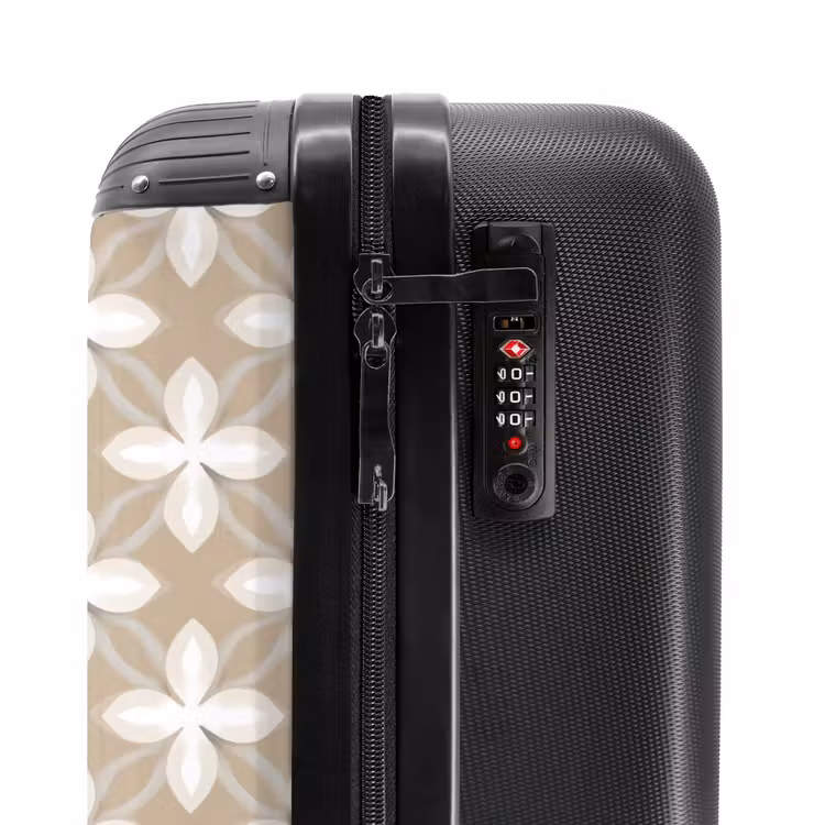 Suitcase - Pattern - Symmetrical - Beige — 6