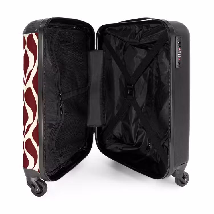 Suitcase - Red - Drop pattern - Graphic — 5