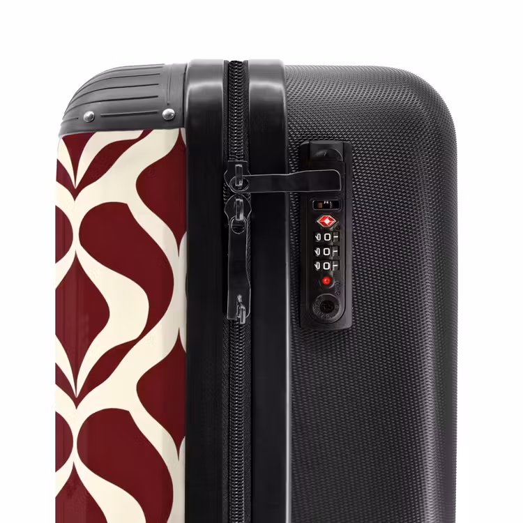 Suitcase - Red - Drop pattern - Graphic — 6