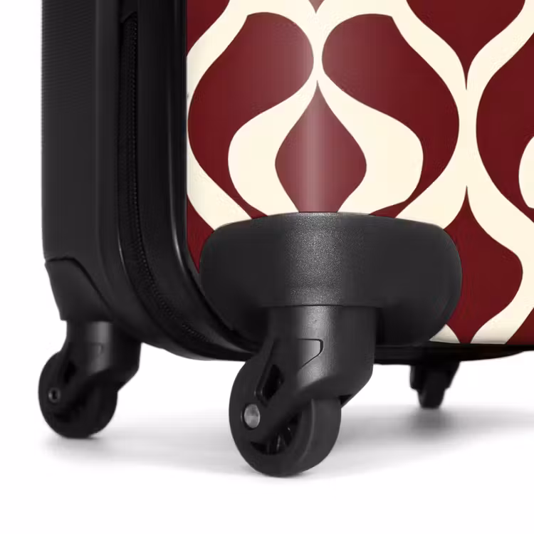 Suitcase - Red - Drop pattern - Graphic — 7