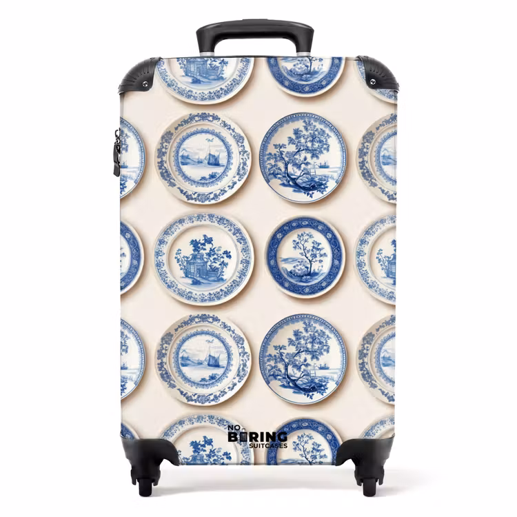 Suitcase - Signs - Trees - Plants - Blue — 1