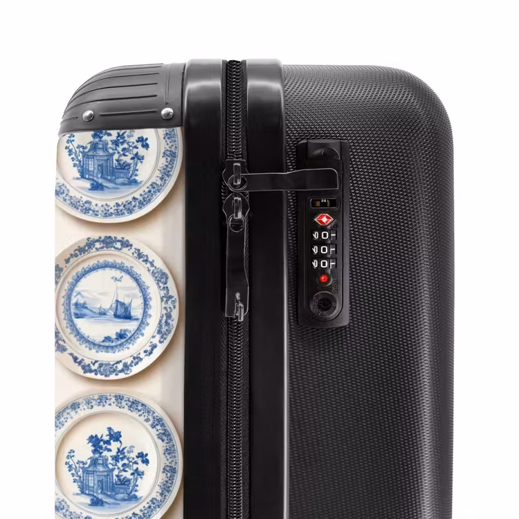 Suitcase - Signs - Trees - Plants - Blue — 6