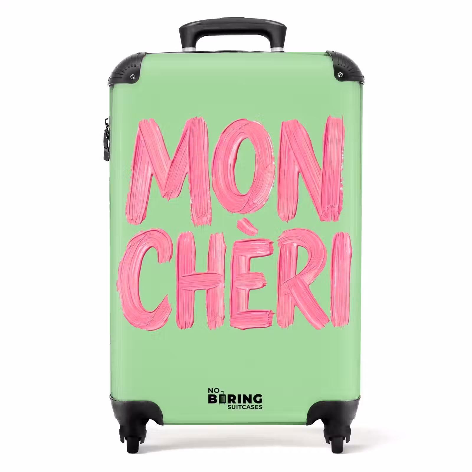 Suitcase - Mon cheri - Green - Pink — 1