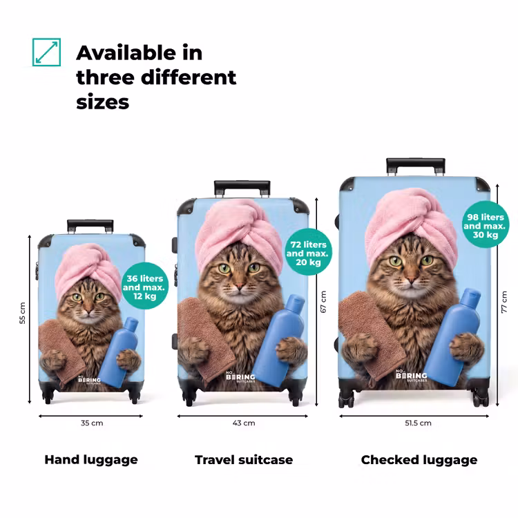 Suitcase - Cat - Towel - Washcloth - Soap — 3