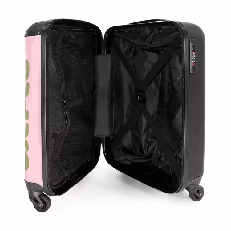 Suitcase - Chase greatness - Green - Pink - Retro — 5