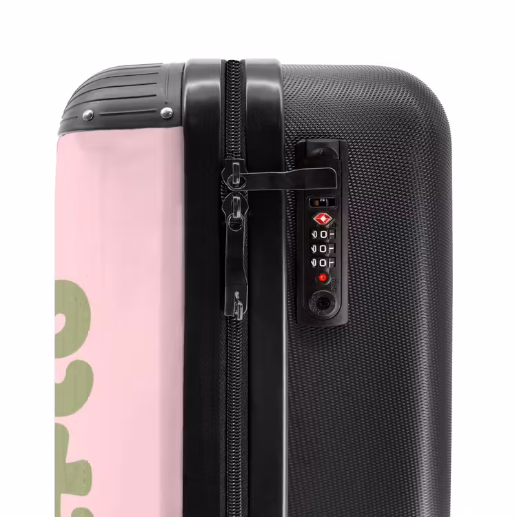 Suitcase - Chase greatness - Green - Pink - Retro — 6