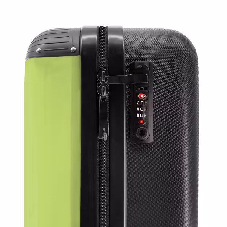 Suitcase - Grl pwr - Green - Red - 3D — 6