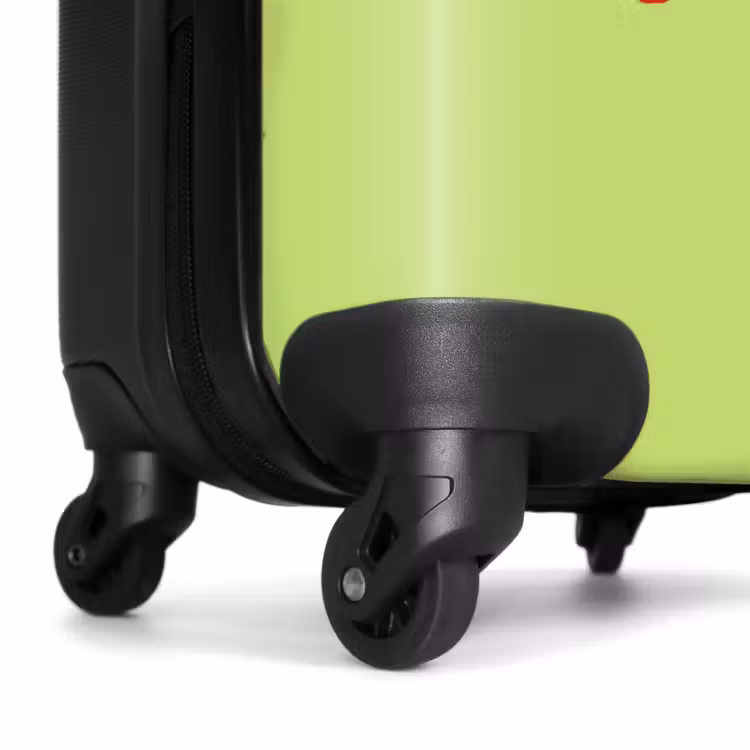 Suitcase - Grl pwr - Green - Red - 3D — 7