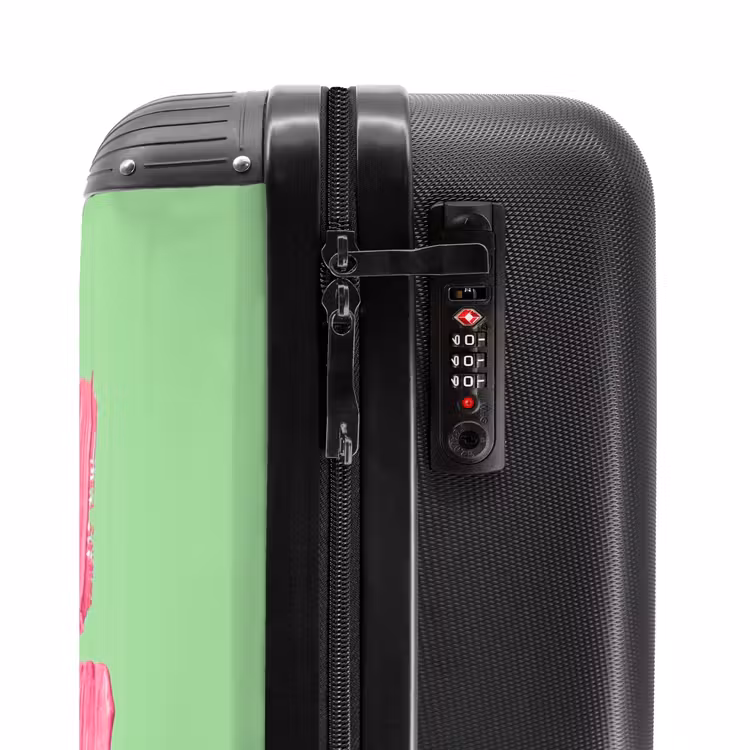 Suitcase - Mon cheri - Green - Pink — 6