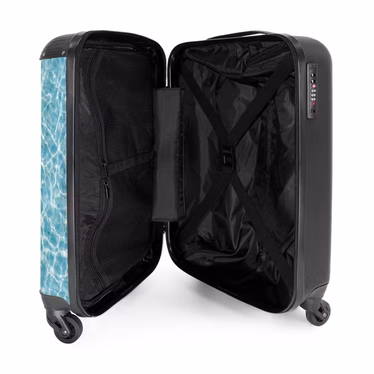 Suitcase - Surfboard - Water - Swimsuit - Orange — 5
